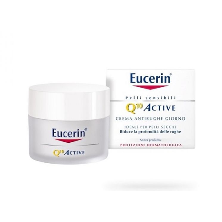 Eucerin Q10 Active Crema Antirughe Giorno Pelli Secche 50ml